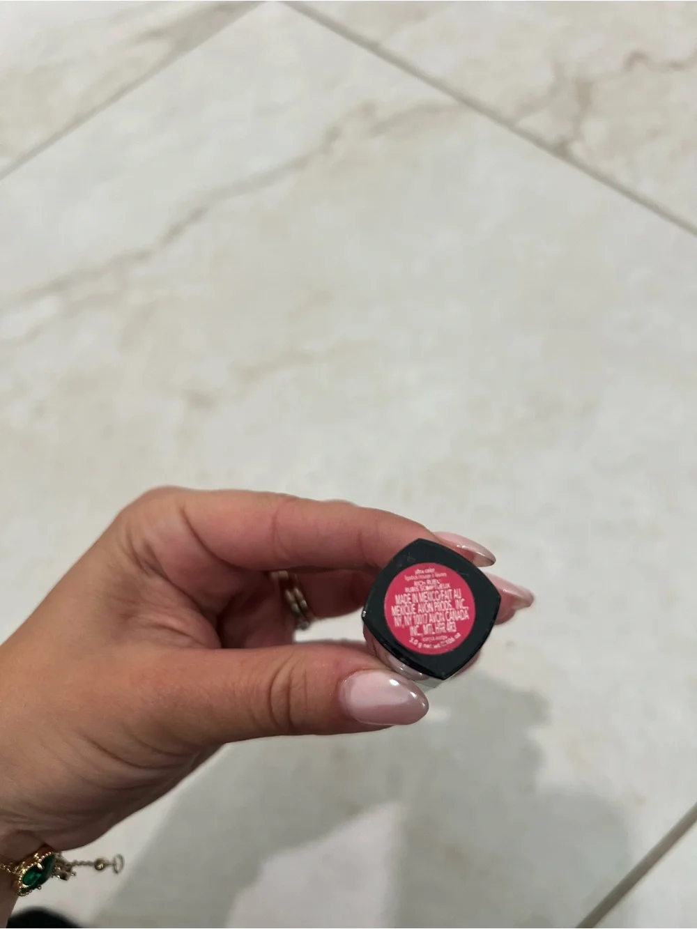 Avon Classic Rich Ruby Ultra Color Lipstick